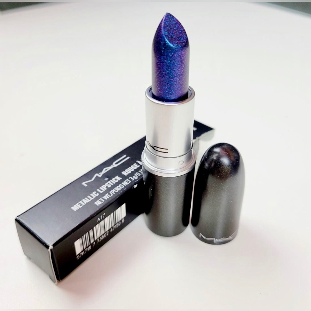 MAC lipstick ANYTHING ONCE Metallic ~ Rare ~ Discontinued